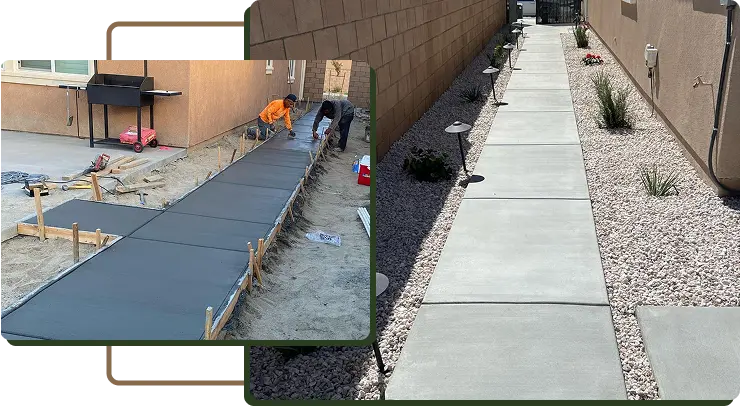 concrete-concractor-concrete-walkway-ultimate-pro-landscaping-coachella-valley