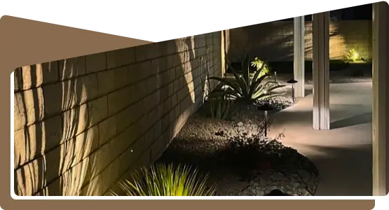 side-yard-simple-desert-landscape-accent-lighting-ultimate-pro-landscaping-coachella-valley 1